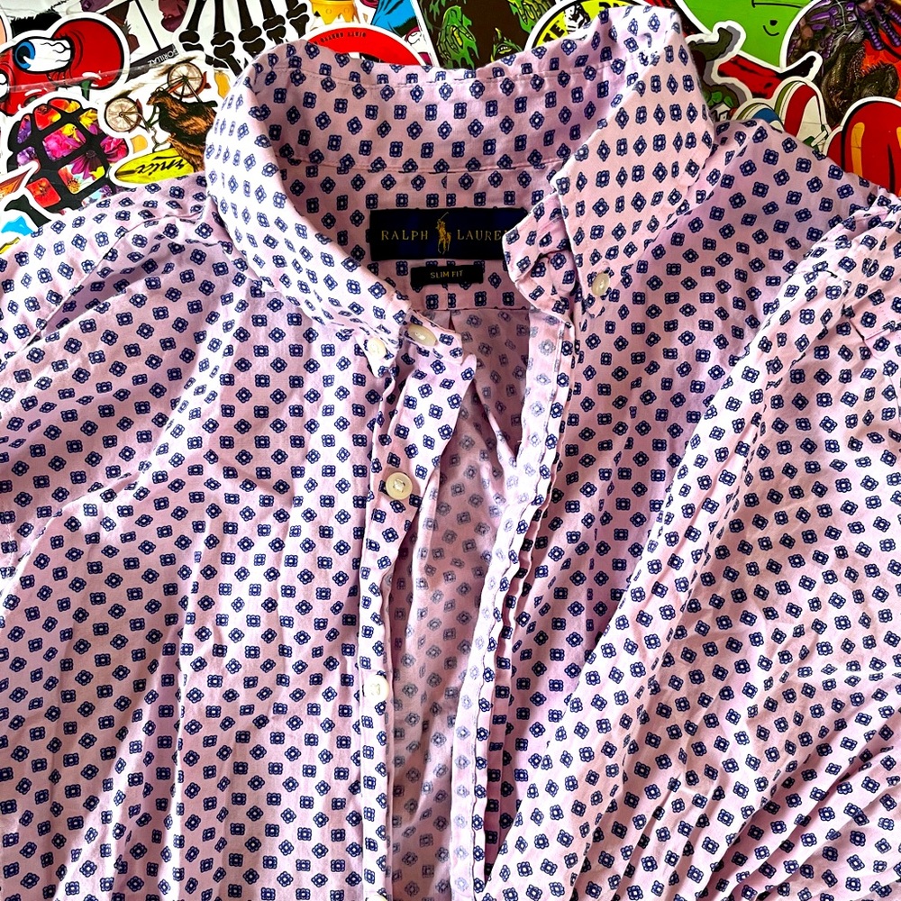 Men’s Ralph Lauren Patterned Dress Shirt